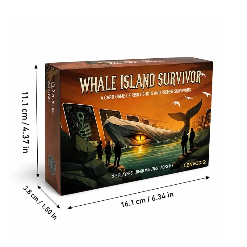 Whale Island Survivor Card Game for 2-5 Players Survival Strategy Adventure with Role Cards Skill Choices Ages 14+ — image 5