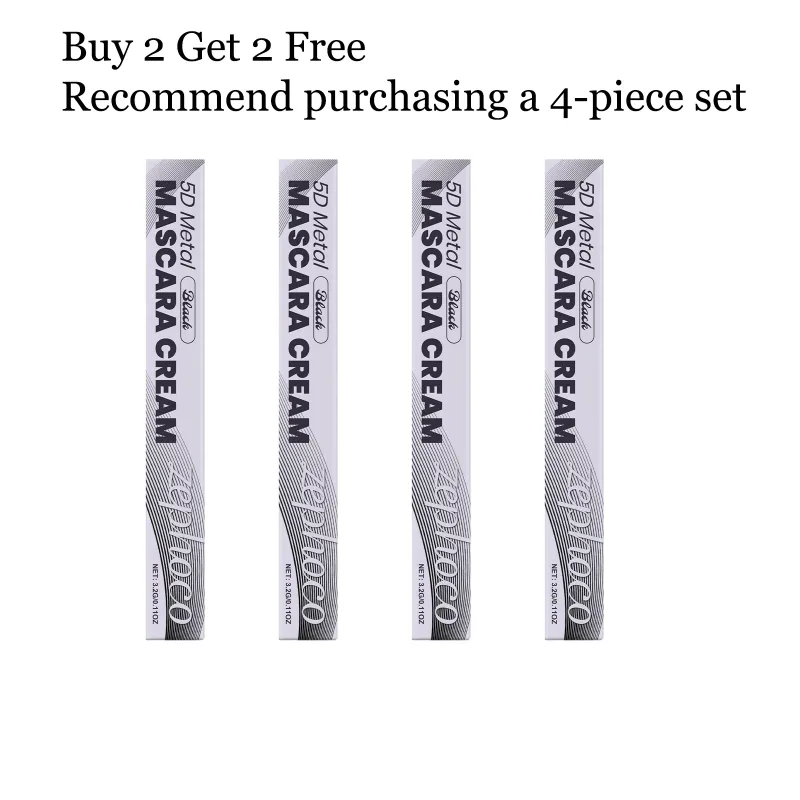 3.2G Black Mascara Cream Light Smooth Formula Smudge Resistant Sweatproof Curling Long Lasting Natural Hold Mascara Cream for Beauty Eye Makeup