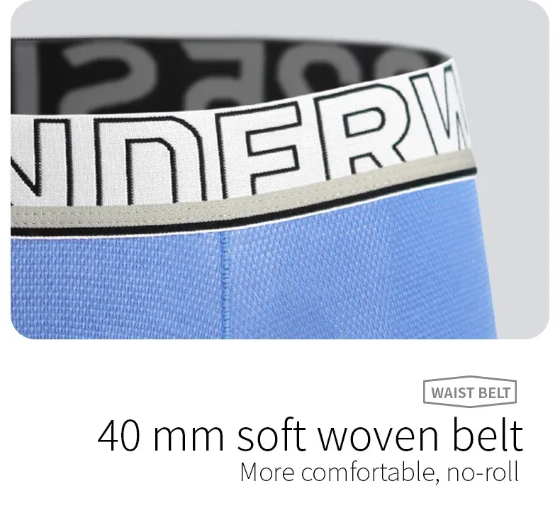 52025 Men's Air-Mesh Boxers – U-Pouch Support, Advanced Airflow Ventilation, Quick-Dry Cooling Comfort and Dynamic Stretch — image 4