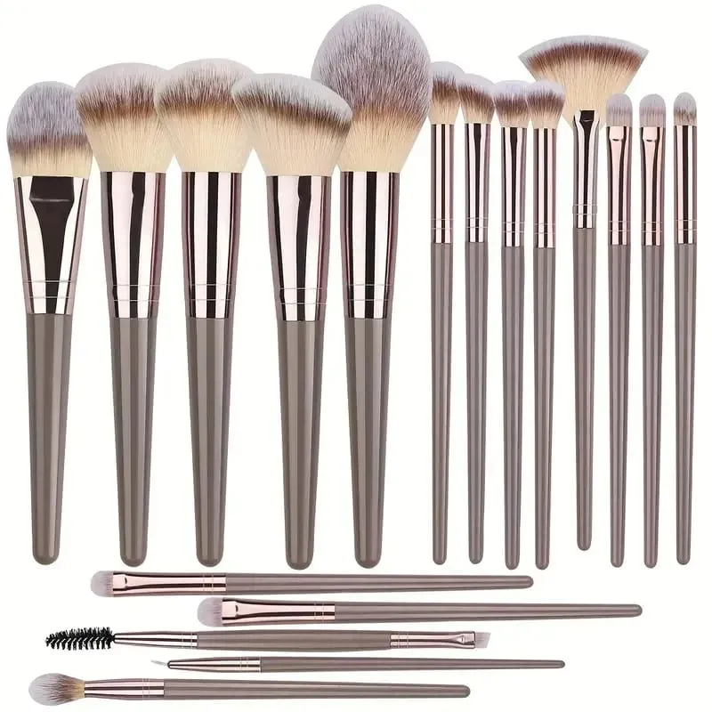 3-20Pcs Premium Makeup Brushes Set Soft Fluffy Beauty Cosmetic Foundation Makeup Brush Eyeshadow Blush Kabuki Make Up Tools — image 17