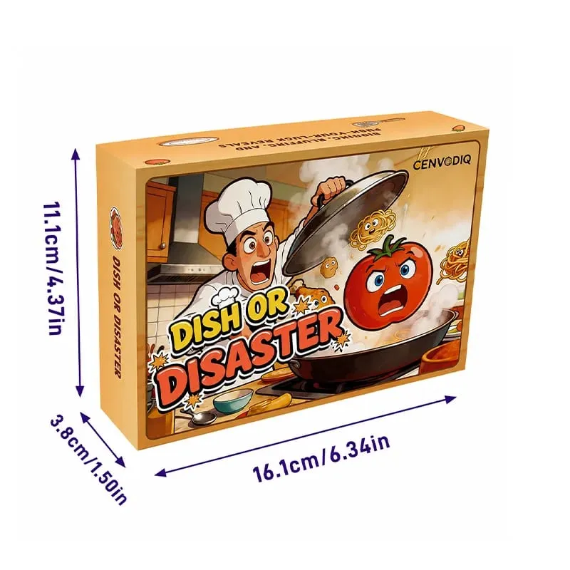 Food Strategy Card Game for 2-6 Players Fast Party Game with Hidden Cards Bidding Choices Push Your Luck Reveals Ages 14+