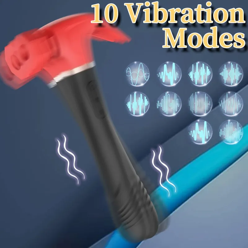 Martelo vibrador multifuncional máquina de sexo g ponto estimulação telescópica vibrador vaginal masage cit sucção masturbador feminino — image 2