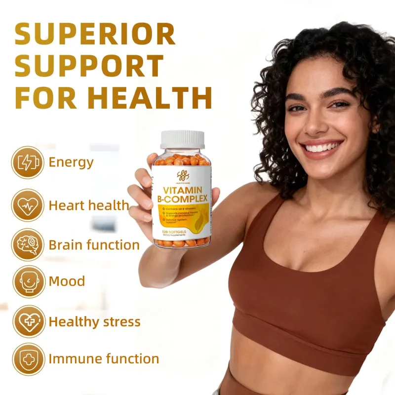 iMATCHME Compound Vitamin B Capsule na may Vitamin B2,B6 ,B12 Inositol at Biotin Nakakatanggal ng Stress at Immune System Support Heart Health Brain Function,Mood — image 5