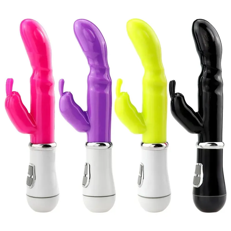 G Spot Rabbit Vibrator for Women Dual Vibration Dildo Αδιάβροχο γυναικείο κόλπο κλειτορίδα Μασάζ για ενήλικες σεξουαλικά παιχνίδια Ερωτικά προϊόντα — image 3