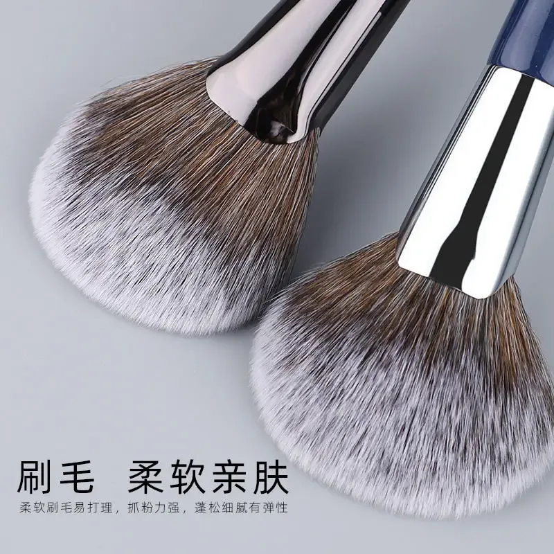 1ks #854 Angled Foundation Make-up štětce Base Make-up štětce sklon Liquid Black kosmetické nástroje kosmetické nástroje pera na make-up — image 1