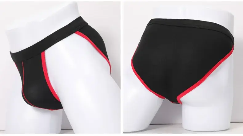 Brand Male Underwear Bulges Knickers Triangular Underwear EU Man Solid Underpants Plus Size Modal Cotton Slip Panties na Panlalaki 1802
