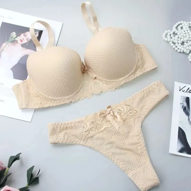 6 cores sutiã sexy lingerie de renda confortável colheita superior feminino roupa interior feminina underwire push up conjuntos de sutiã
