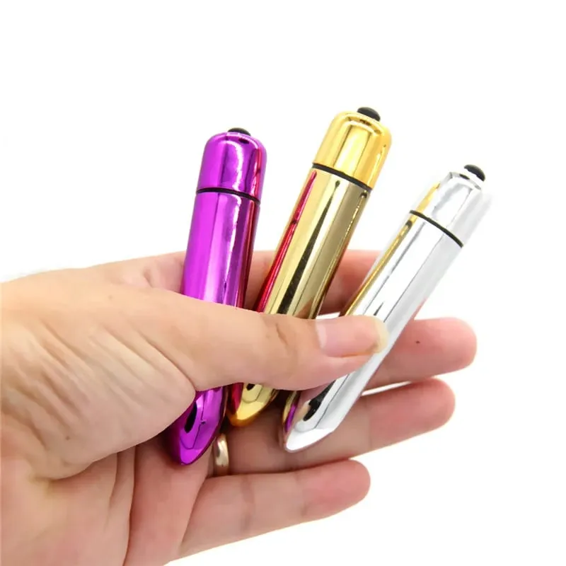 Mini vibrador bala para mulheres, estimulador de clitóris à prova d'água, vibrador, brinquedos sexuais para mulheres, produtos sexuais