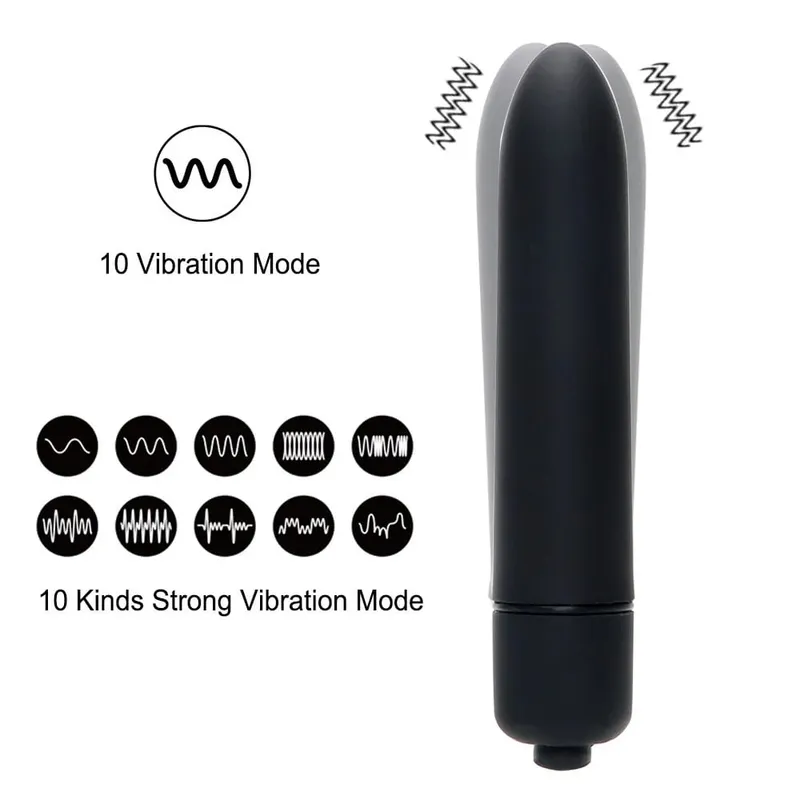 Vuxen silikon analplugg Dildos Bullet Vibrator Butt Plugs Sexleksaker för kvinnor Män Gay Prostata Massager Anal Onanera S/M/L — image 5