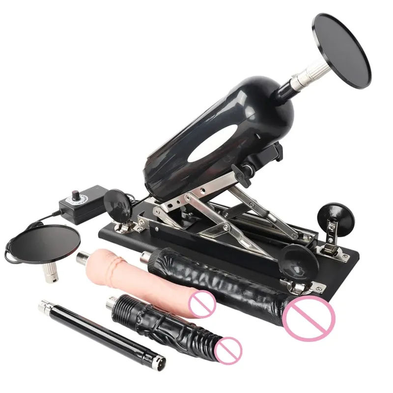 Máquina telescópica automática do vibrador da pressão da máquina do sexo com vibrador grande para brinquedos sexuais da masturbação dos homens e das mulheres — image 9