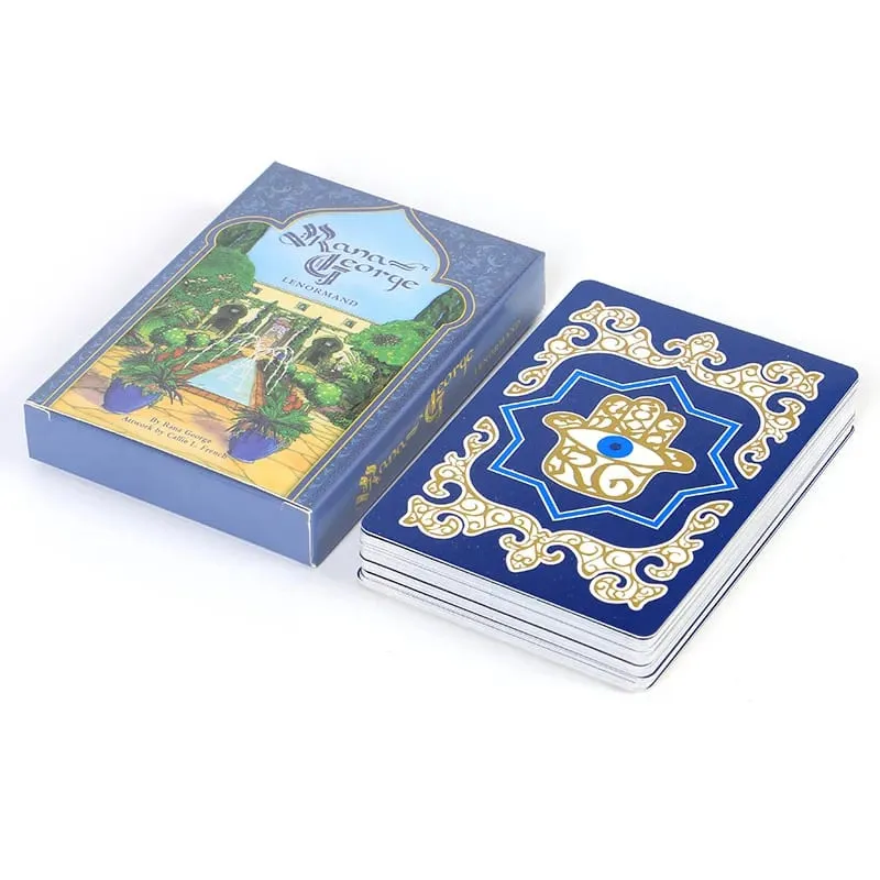 Rana George Lenormand Tarot Cards English PDF Guidebook for Family Kids Girls Adult Games for Party — image 2
