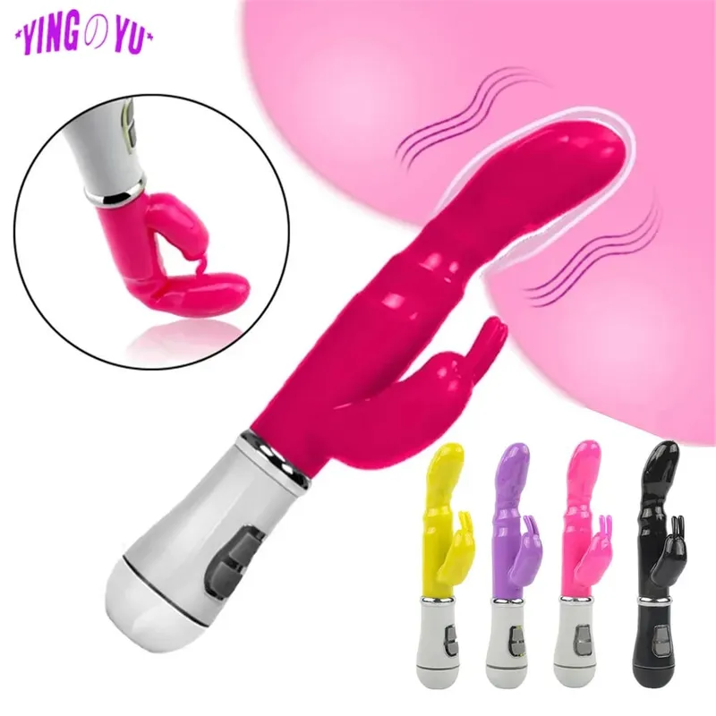 G Spot Rabbit Vibrator for Women Dual Vibration Dildo Αδιάβροχο γυναικείο κόλπο κλειτορίδα Μασάζ για ενήλικες σεξουαλικά παιχνίδια Ερωτικά προϊόντα — image 2