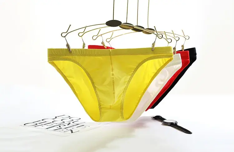 Panlalaking Kasuotang Panlalaki Solid na Kulay ng Summer na Cotton Underpants Panlalaking Shorts Sexy Briefs Malaking Sukat Seamless Man Panty Para sa Mga Lalaki — image 2