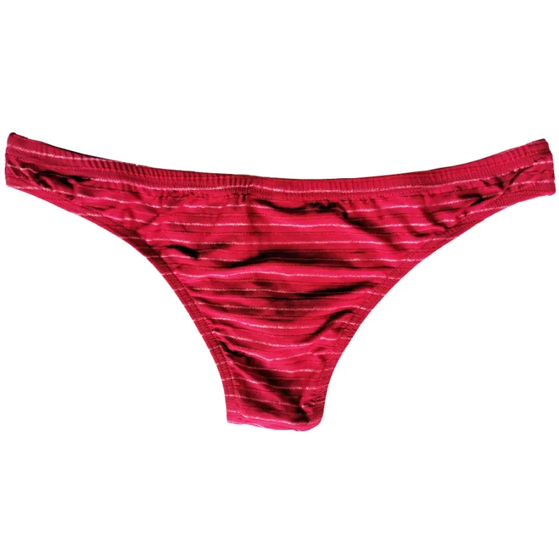 5 hommes slips Sexy rayure Bikini respirant sous-vêtements doux Cucea caleçons homme confortable pantalon Gay Cueca culotte masculine C903-1 — image 10