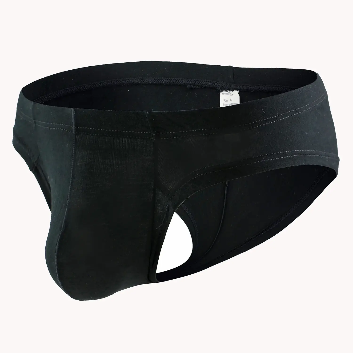 Boxer roupa interior dos homens sólido boxers calcinha cueca masculina sexy modal boxer troncos homem u bolsa cuecas gay