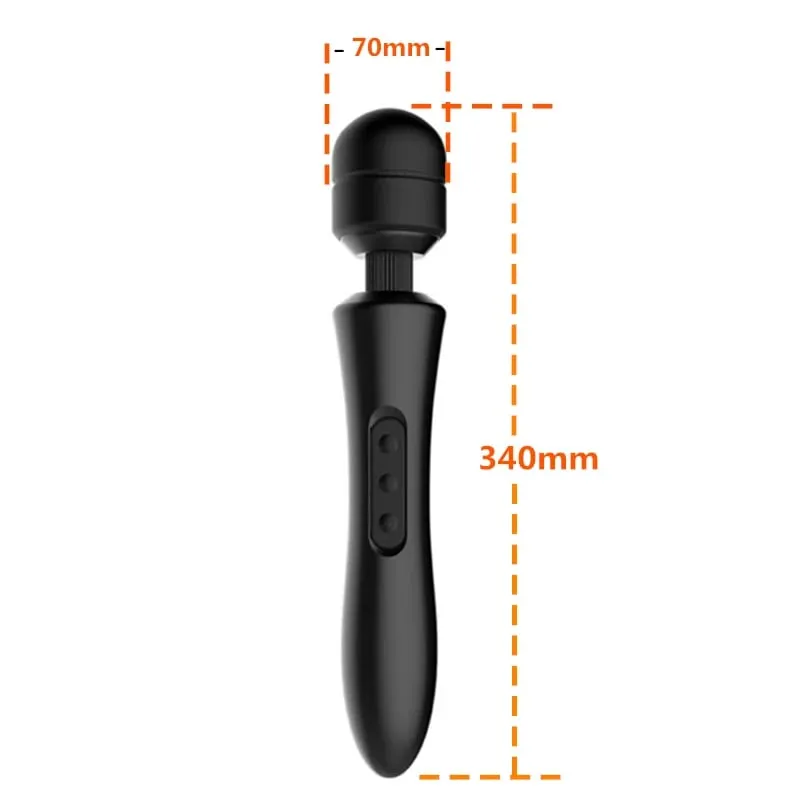 Kraftfull Magic Wand AV Vibrator sexleksaker för kvinna Klitorisstimulator Sexshopleksaker för vuxna G Spot vibrerande dildo för kvinna — image 5