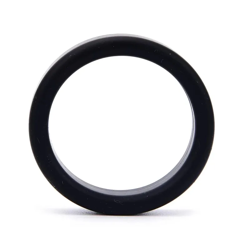 Male Silicone penis lock cock Ring bondage Erection Delay Ejaculation Reusable Enlargement ball stretcher BDSM Sex Toy for Men — image 3