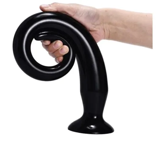 34-50CM Liquid Silicone Scale Anal Strip Butt Plug Dildo Stimulate Anus Vagina Soft Anal Dilator Couple Sex Toys For Women Men — image 7