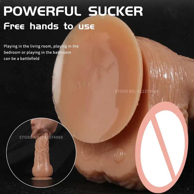 Realistic Dildos Sex Toys Telescopic Heating For Women Masturbation Sexy Adult Penetration Anal Thrusting Penis Dildo Vibrator — image 4