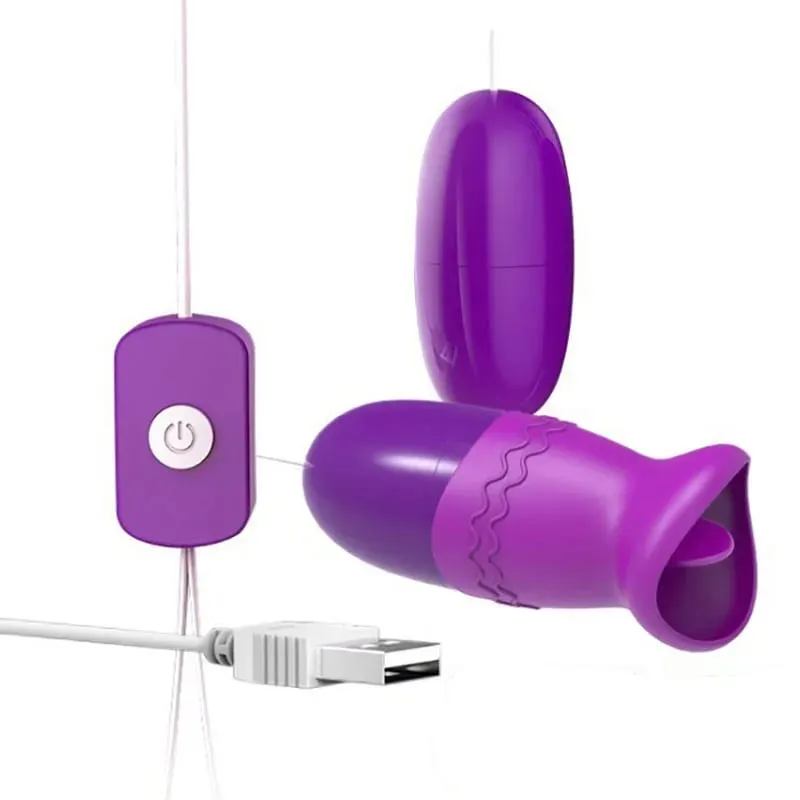Multi função vibrador clitóris g-ponto língua clitóris 2 salto ovo usb power bullet controle remoto vibratório brinquedos sexuais para mulher