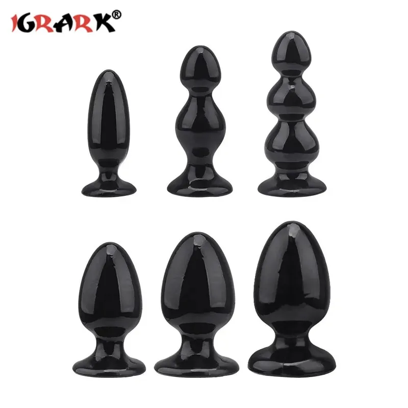 Enorme plugue anal bunda buttplug bdsm brinquedos sexuais íntimos para mulheres homens adultos jogos grande butt plug vibrador anal dilatador bolas vaginais loja — image 1