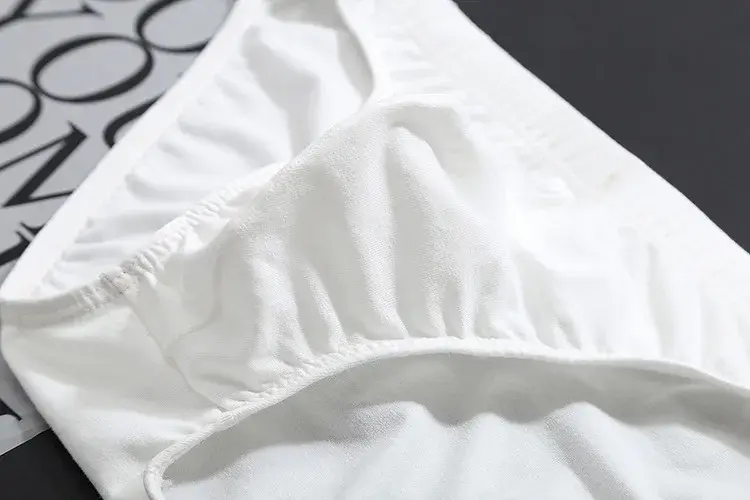 Panlalaking Kasuotang Panlalaki Solid na Kulay ng Summer na Cotton Underpants Panlalaking Shorts Sexy Briefs Malaking Sukat Seamless Man Panty Para sa Mga Lalaki — image 9