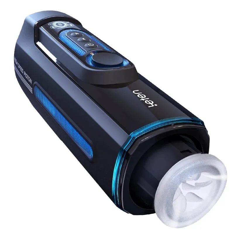 Leten Retractable High Speed Piston Male Masturbator Moaning Thrusting Heating Vagina Masturbation Cup Pussy Sex Toys For Men — image 1