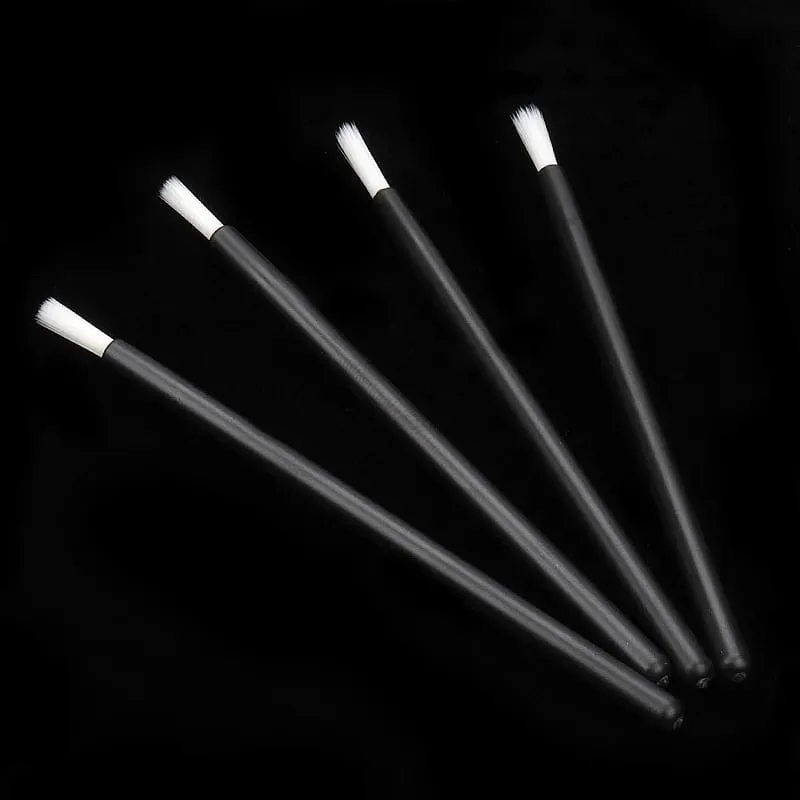 Bộ 50 Dùng Một Lần Nylon Cọ Môi Son Môi Bóng Hoa Dây Sạch Applicator Môi Phấn Mắt Bóng Cọ Đựng Mỹ Phẩm Dụng Cụ Trang Điểm