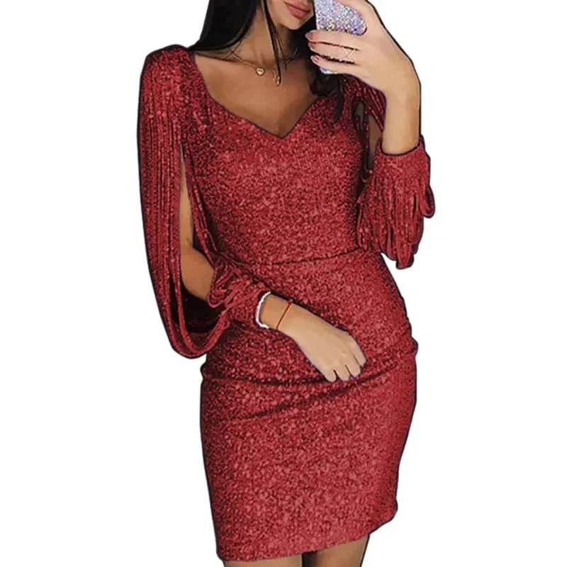 Nako-customize na Long Sleeve Dress 6665 — image 5