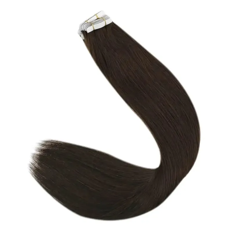 [Low Price] VeSunny Tape in Hair Extensions Human Hair Straight Seamless Skin 2-6-12 Tape in Hair Extensions