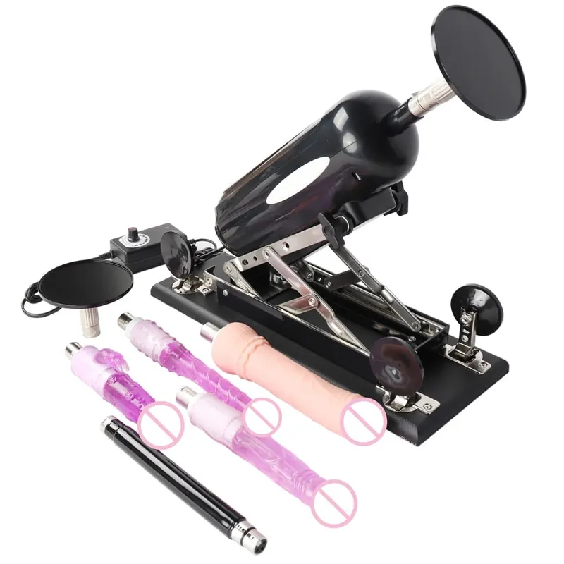 Máquina telescópica automática do vibrador da pressão da máquina do sexo com vibrador grande para brinquedos sexuais da masturbação dos homens e das mulheres — image 11
