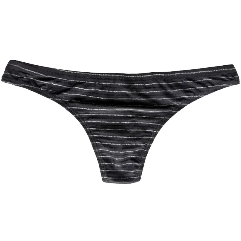 5 hommes slips Sexy rayure Bikini respirant sous-vêtements doux Cucea caleçons homme confortable pantalon Gay Cueca culotte masculine C903-1 — image 8