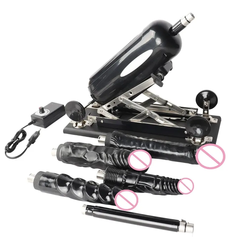 Máquina telescópica automática do vibrador da pressão da máquina do sexo com vibrador grande para brinquedos sexuais da masturbação dos homens e das mulheres — image 8