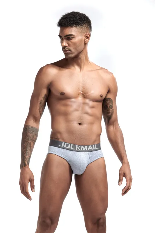 Marca masculina roupa interior respirável sexy briefs deslizamento cuecas de algodão confortável cueca masculino calcinha shorts — image 16