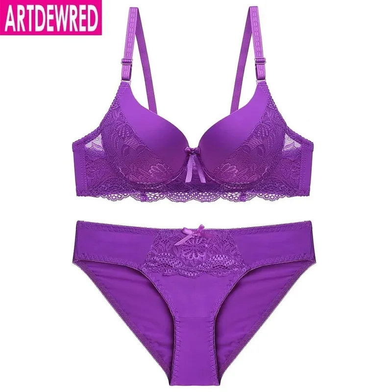 Conjuntos de sutiã de renda sexy para mulheres sutiã confortável conjunto de roupa interior sólido colheita superior feminino lingerie conjunto sutiã e calcinha conjuntos