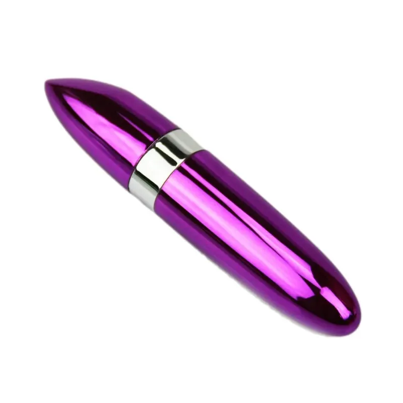 Mini vibratore discreto Rossetto Potente stimolazione del clitoride G-Spot Pallottola vibrante masturbazione Giocattoli adulti del sesso per le donne — image 4