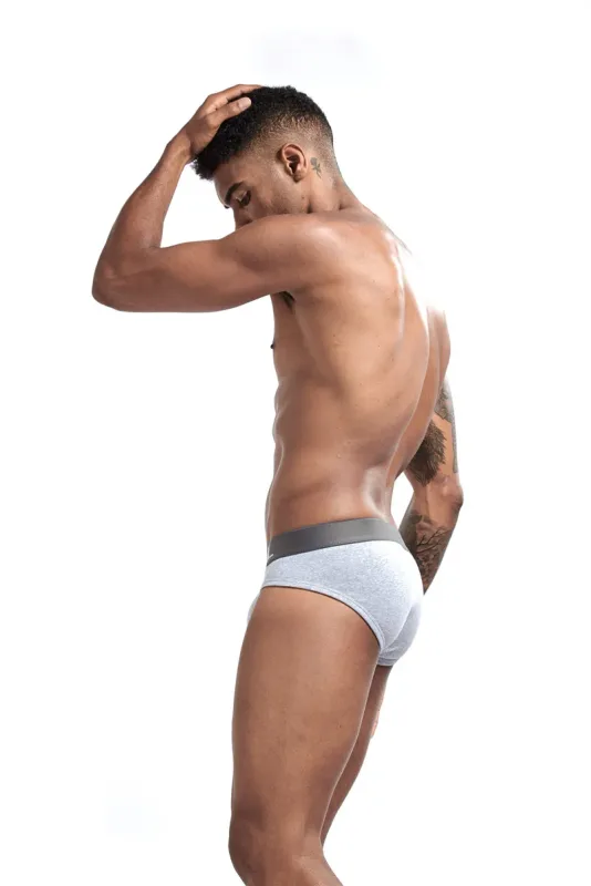 Marca masculina roupa interior respirável sexy briefs deslizamento cuecas de algodão confortável cueca masculino calcinha shorts — image 17