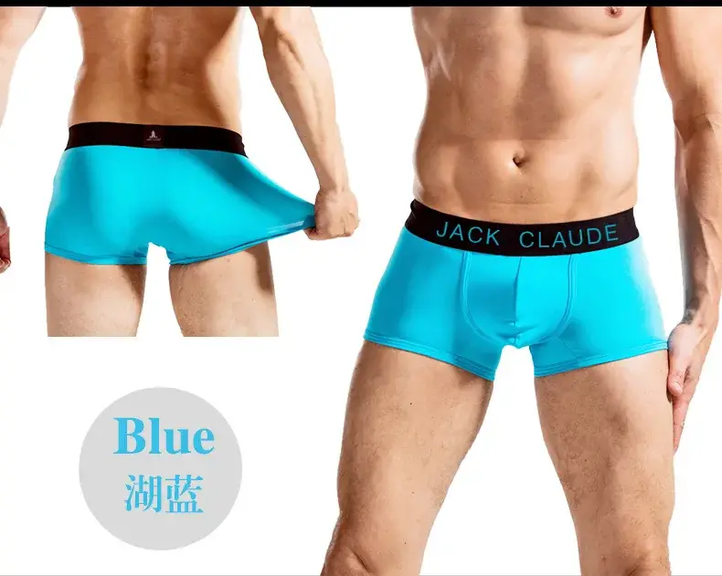 Panlalaking Panloob na Panloob na Panlalaking Boxer Panlalaking Sexy na Panloob Para sa Panlalaking Panty Cuecas Malambot na Panloob Cueca Boxer Men bokserki Calzoncillos Bago — image 6