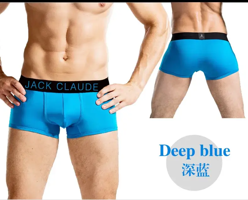 Panlalaking Panloob na Panloob na Panlalaking Boxer Panlalaking Sexy na Panloob Para sa Panlalaking Panty Cuecas Malambot na Panloob Cueca Boxer Men bokserki Calzoncillos Bago — image 7