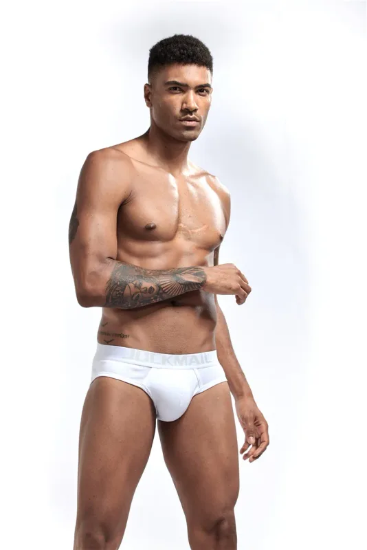 Marca masculina roupa interior respirável sexy briefs deslizamento cuecas de algodão confortável cueca masculino calcinha shorts — image 10