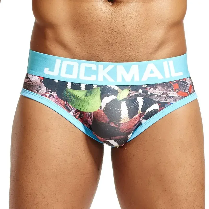 Diversão divertida sexy roupa interior masculina impressão cuecas de seda gelo cueca gay masculino calcinha deslizamento 21 padrão design shorts — image 12
