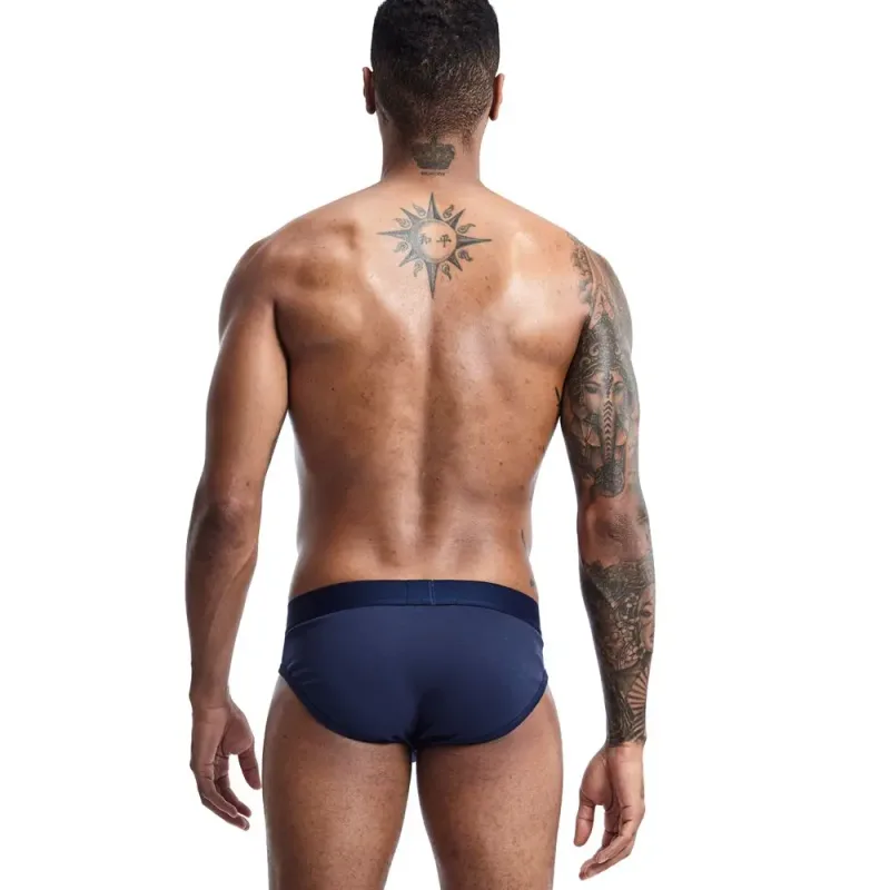 Marca masculina roupa interior respirável sexy briefs deslizamento cuecas de algodão confortável cueca masculino calcinha shorts — image 28
