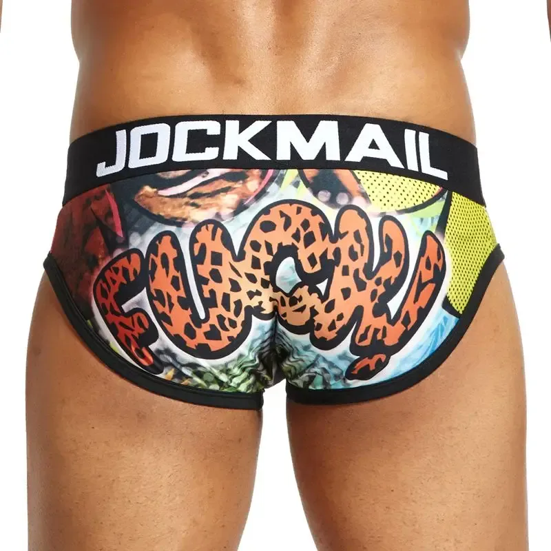 Diversão divertida sexy roupa interior masculina impressão cuecas de seda gelo cueca gay masculino calcinha deslizamento 21 padrão design shorts — image 19