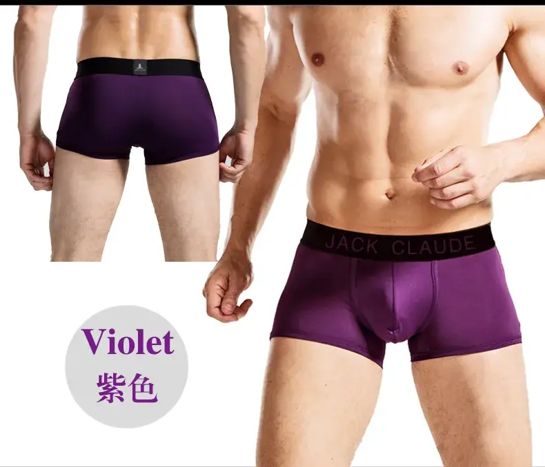 Panlalaking Panloob na Panloob na Panlalaking Boxer Panlalaking Sexy na Panloob Para sa Panlalaking Panty Cuecas Malambot na Panloob Cueca Boxer Men bokserki Calzoncillos Bago — image 5