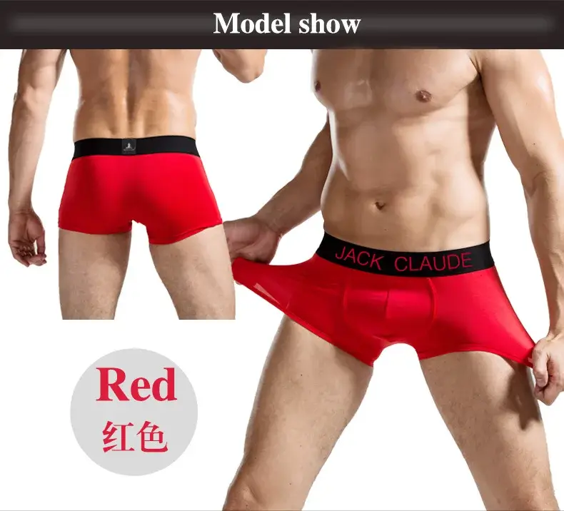 Panlalaking Panloob na Panloob na Panlalaking Boxer Panlalaking Sexy na Panloob Para sa Panlalaking Panty Cuecas Malambot na Panloob Cueca Boxer Men bokserki Calzoncillos Bago — image 2