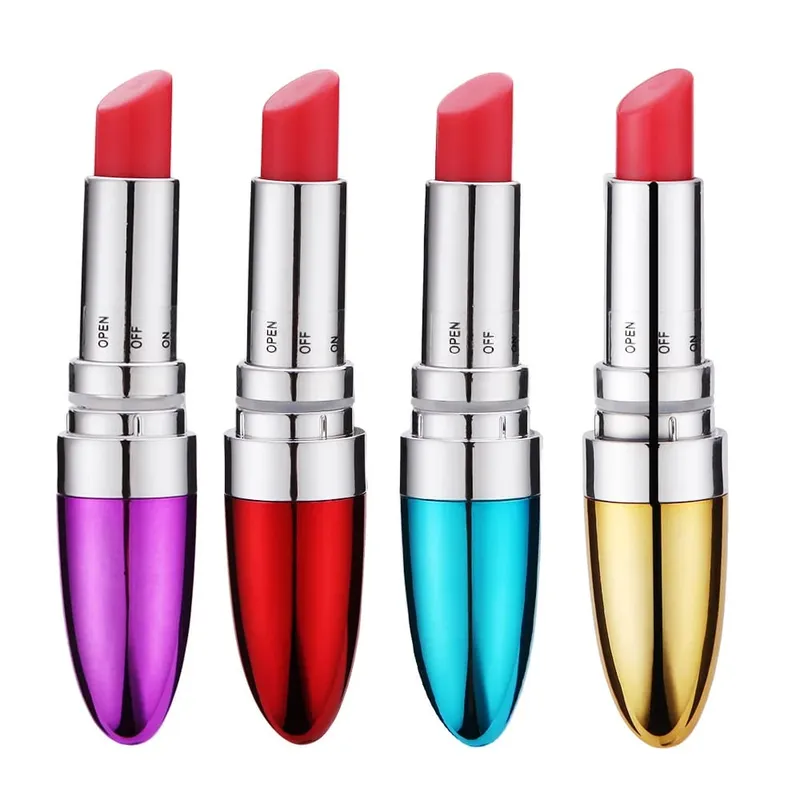 Mini vibratore discreto Rossetto Potente stimolazione del clitoride G-Spot Pallottola vibrante masturbazione Giocattoli adulti del sesso per le donne — image 6