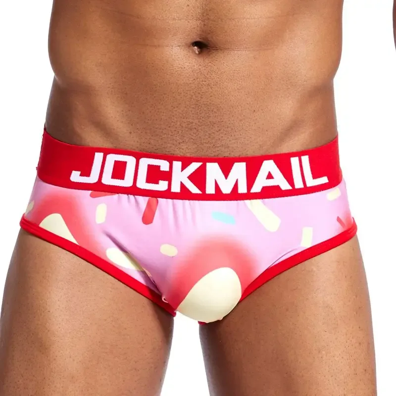 Diversão divertida sexy roupa interior masculina impressão cuecas de seda gelo cueca gay masculino calcinha deslizamento 21 padrão design shorts — image 28