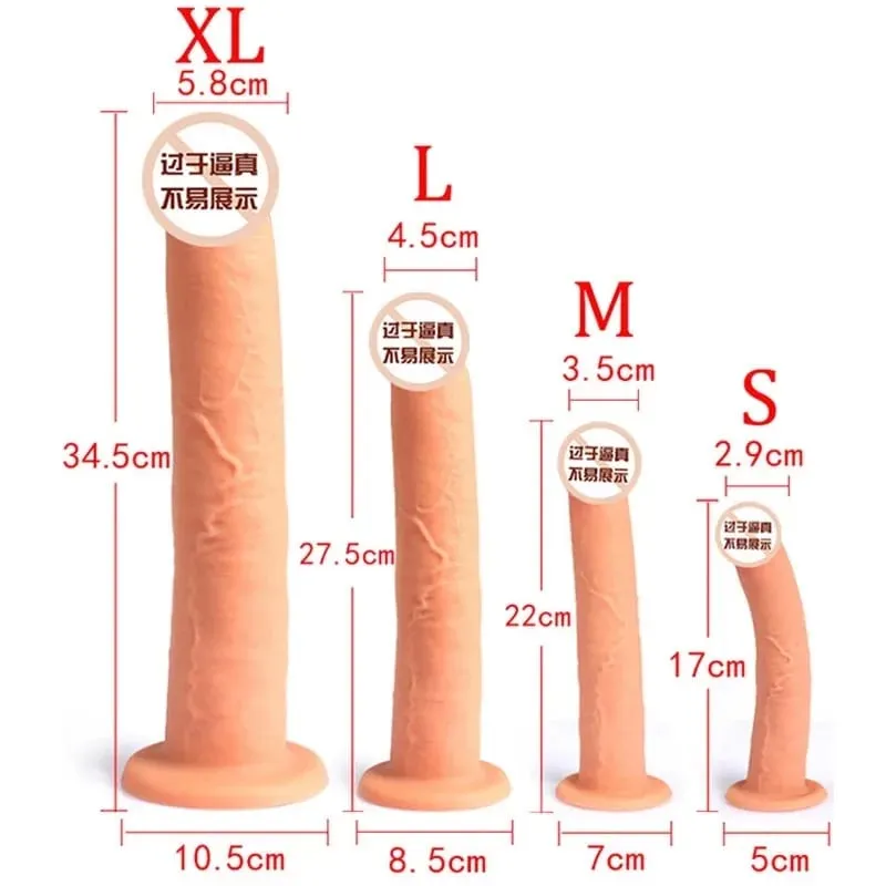 Silicone macio super enorme anal plug realista vibradores butt plug pau vagina masturbador massageador de próstata brinquedos sexuais para mulheres homens — image 4