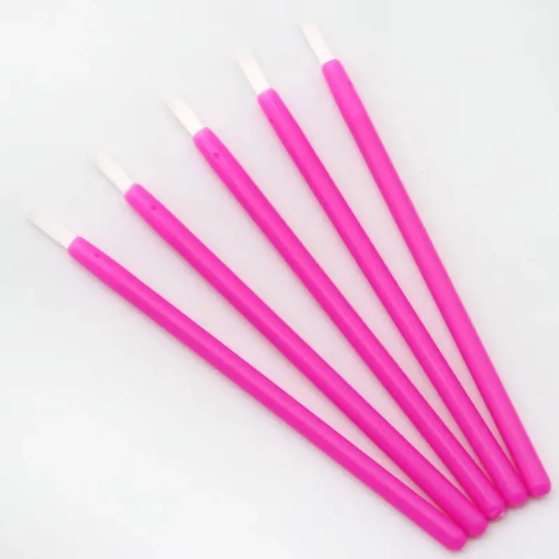 Bộ 50 Dùng Một Lần Nylon Cọ Môi Son Môi Bóng Hoa Dây Sạch Applicator Môi Phấn Mắt Bóng Cọ Đựng Mỹ Phẩm Dụng Cụ Trang Điểm — image 12