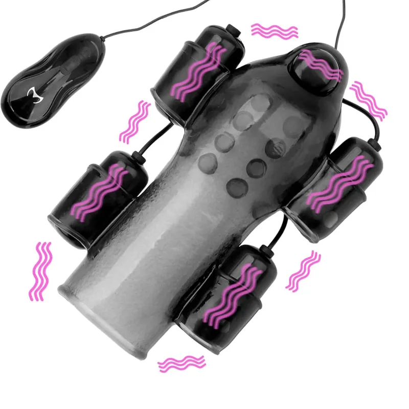 Penis Pump Trainer Lalaki Masturbator Vibrator Mga Sex Toys Para sa Mga Lalaki Glans Massage Pagpapalaki ng Titi Erotikong Makina Pang-adultong Produkto Tindahan — image 1